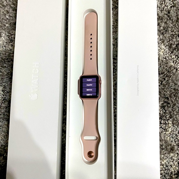 Apple Accessories - Apple Watch Series1 38 mm Case Rose Gold Aluminum